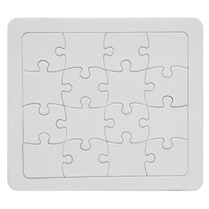 그리기 퍼즐 사각16P (유니아트)